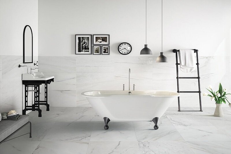 10+ mẫu đá marble trắng tự nhiên, đẹp nhất 2023 kèm báo giá chi tiết