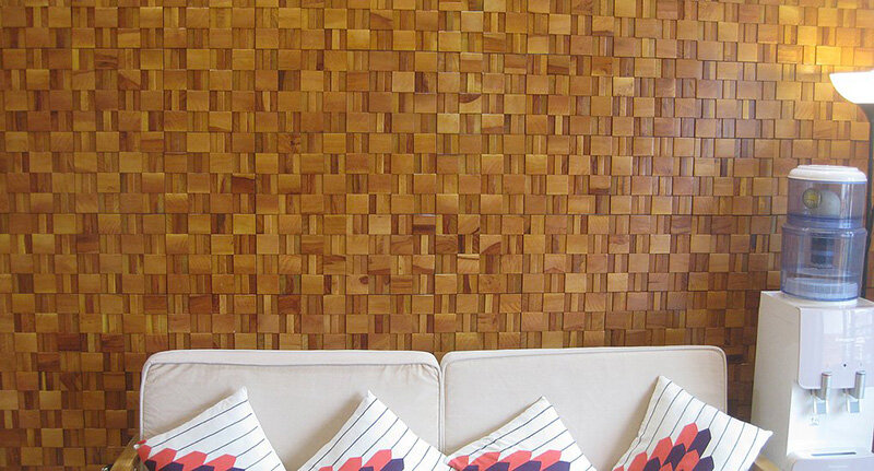 Gạch mosaic gỗ 