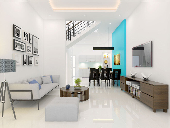 Cách chọn gạch lát nền prime điểm nhấn không gian phòng khách
