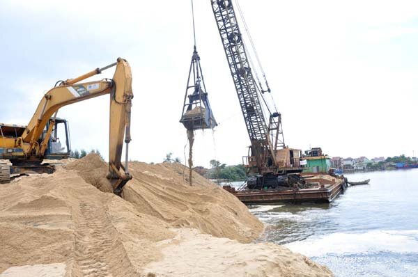 Cát là nguồn tài nguyên đang có nguy cơ cạn kiệt