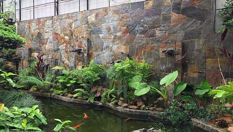 Đá lai châu tự nhiên ốp tường đẹp sang trọng và độc đáo