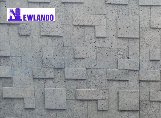 Đá ong xám ốp tường 3D đa quy cách 10x20cm MT-DO00008