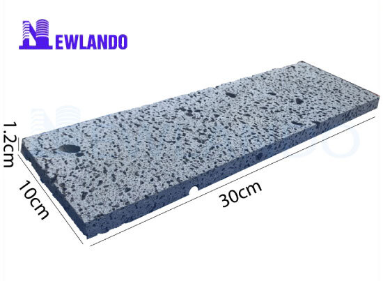 Đá ong xám ốp tường 3D đa quy cách 10x30cm MT-DO00009