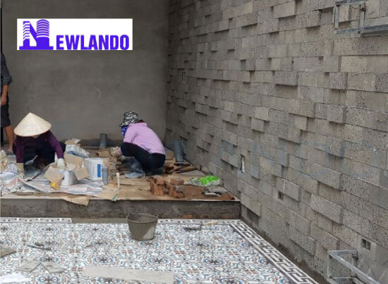 Đá ong xám ốp tường 3D đa quy cách 10x30cm MT-DO00009