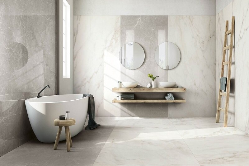 Điểm danh các mẫu gạch ốp toilet đẹp, chống thấm tốt