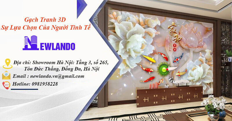Gạch 3D chính hãng - Bảng báo giá chi tiết cập nhật mới nhất