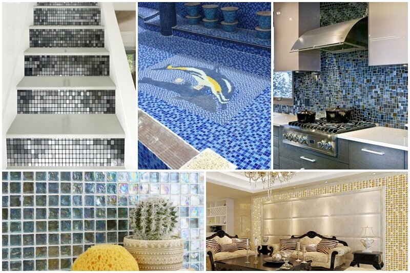 Gạch mosaic thủy tinh – Vật liệu trang trí ốp lát cao cấp xu hướng mới 2023