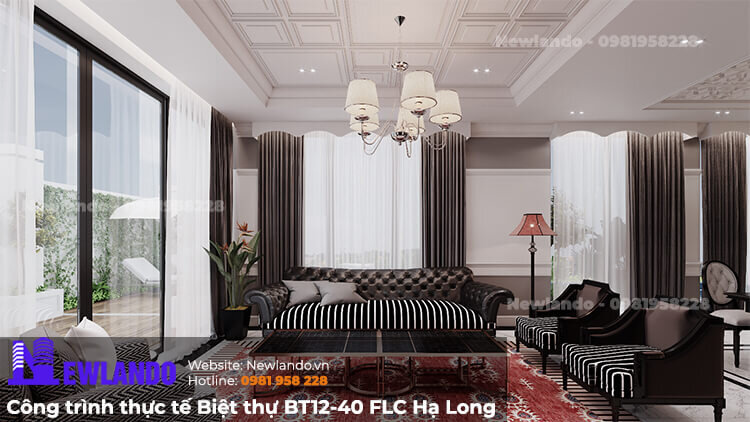 Newlando cung cấp gạch đá ốp lát cho Biệt thự BT12-40 FLC Hạ Long