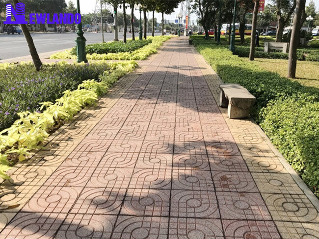 Tổng hợp các mẫu gạch vỉa hè đang làm