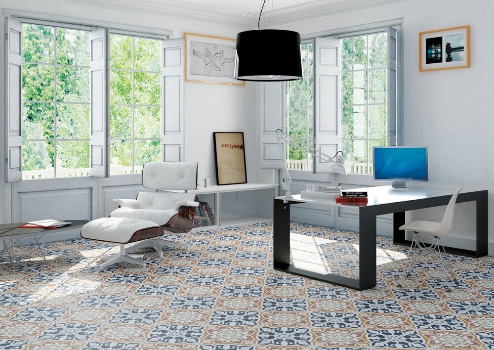 Xây dựng nhà xinh đầy nghệ thuật với gạch bông trang trí